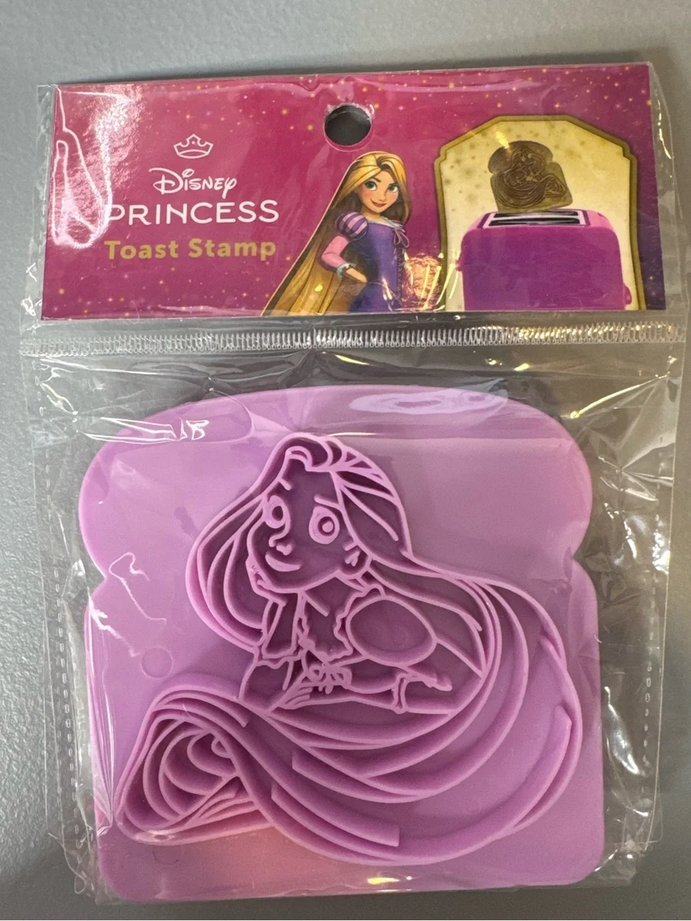 Disney Princess Rapunzel Toast Stamp - Light Purple breakfast tool